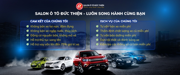 Salon ô tô đức thiện, mua bán ô tô