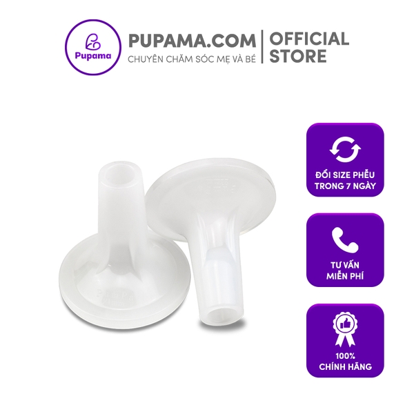 Cặp 2 phễu hút sữa silicon Pumpa Comfort