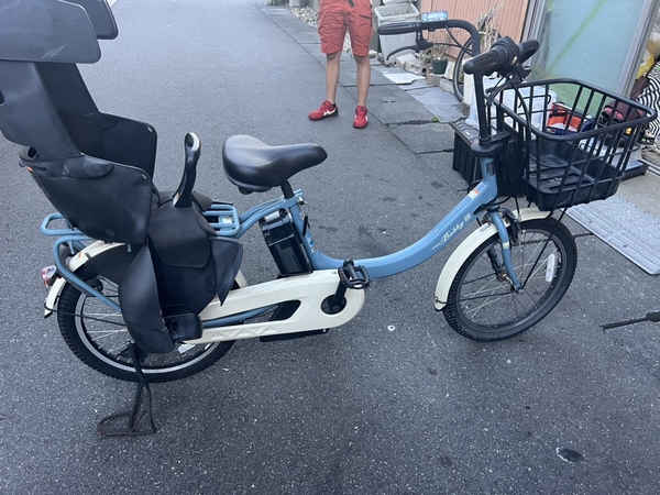 Xe đạp trợ lực mẹ và bé PVN1239 yamaha đời 1. Bánh 20