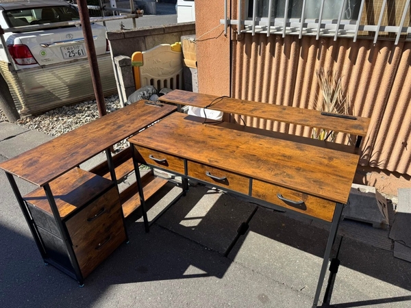 Bàn học L + ghế PVN1252