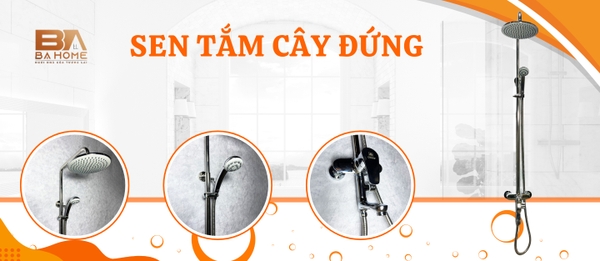 Sen tắm cây ống tròn