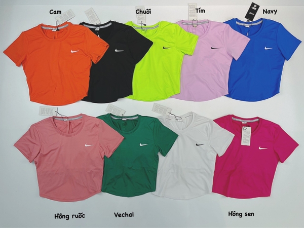 [Có sẵn] [Ảnh thật] Hàng Mới Về:  Áo Croptop Nike thể thao Xoắn Lưng Về lô mới