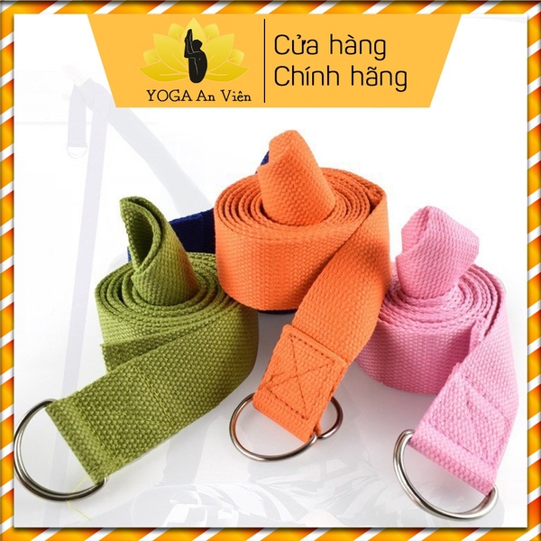 DÂY TẬP YOGA COTTON - dài 2.5 mét -Yoga An Viên