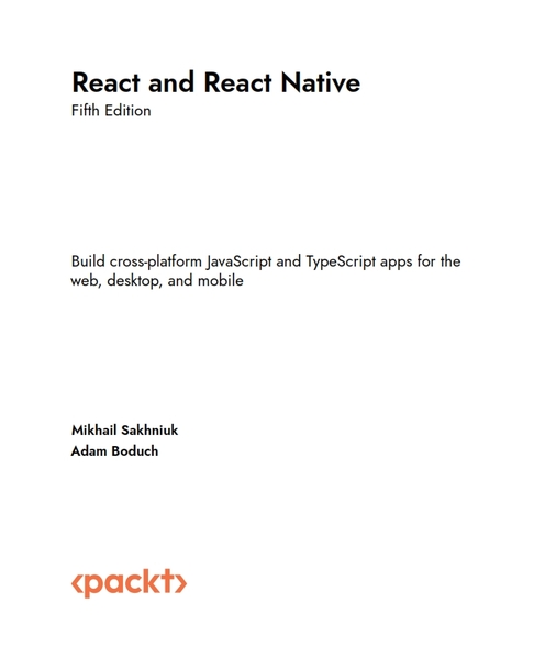 React and React Native 5th Edition