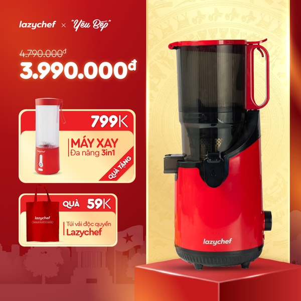 Máy ép chậm Bigsize 3S Lazychef