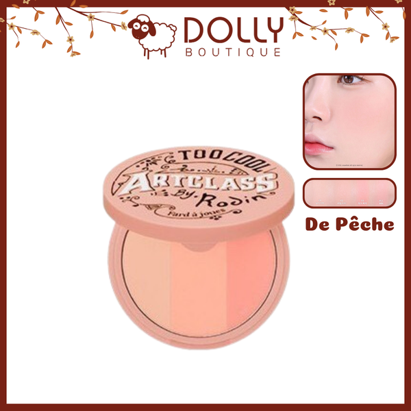 Phấn Má Hồng Too Cool For School Artclass By Rodin Blusher #De Peche - 9g