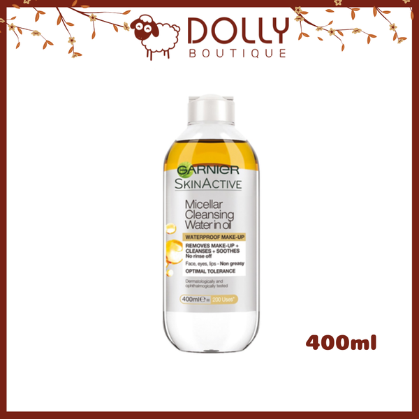 Nước Tẩy Trang Garnier Micellar Oil-infused Cleansing Water 400ml