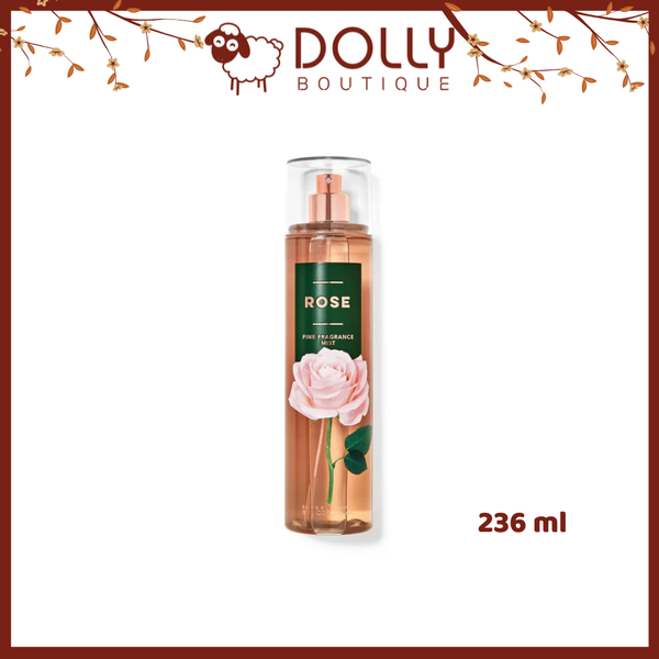 Xịt Thơm Nữ Bath & Body Works Rose Fine Fragrance Mist 236ml