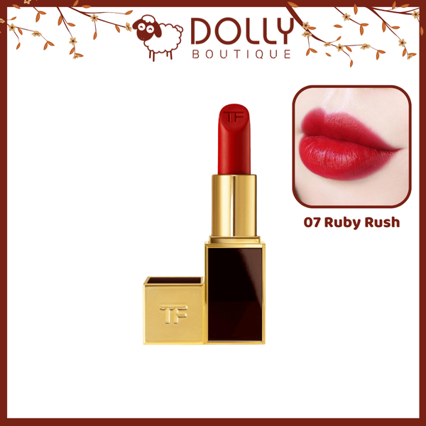 Son Thỏi Tom Ford Lip Color Matte in the shade #07 Ruby Rush (Màu Đỏ Cổ Điển) 3g