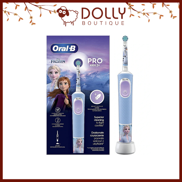 Bàn chải điện trẻ em Oral-B Pro Kids 3+ Frozen-Elsa