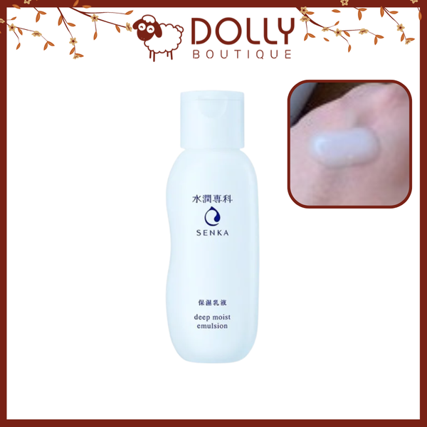 Sữa Dưỡng Cấp Ẩm Chuyên Sâu Senka Deep Moist Emulsion 150ML