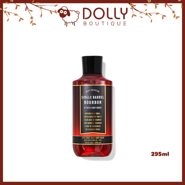 Sữa Tắm Gội Nam Bath & Body Works Coffee & Whiskey 3 In 1 Hair, Face & Body Wash 295ml