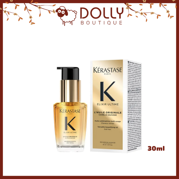 Dầu Dưỡng Tóc Kerastase Elixir Ultime L'Huile Original Argan Hair Oil 30ml