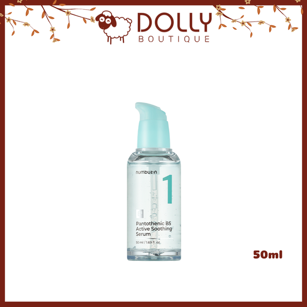 Tinh Chất Numbuzin No.1 Pantothenic B5 Active Soothing Serum 50ml