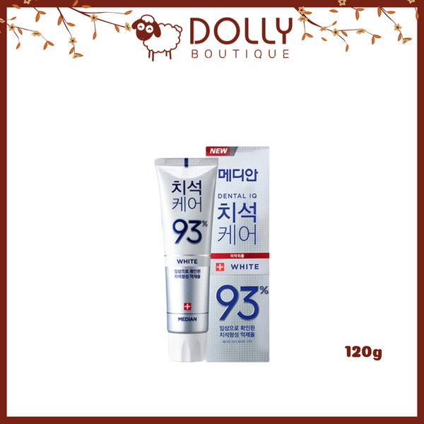 Kem Đánh Răng Median Dental IQ Làm Sáng Màu Trắng Bạc 120g