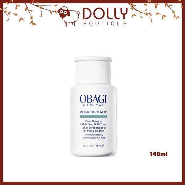 Nước Hoa Hồng Obagi Clenziderm M.D Pore Therapy Exfoliating BHA Toner 148ml