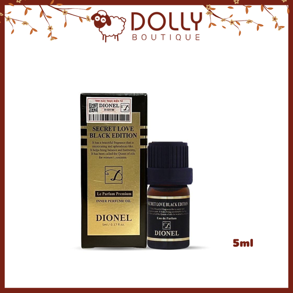 Nước Hoa Vùng Kín Dionel Secret Love - Black Edition 5ml