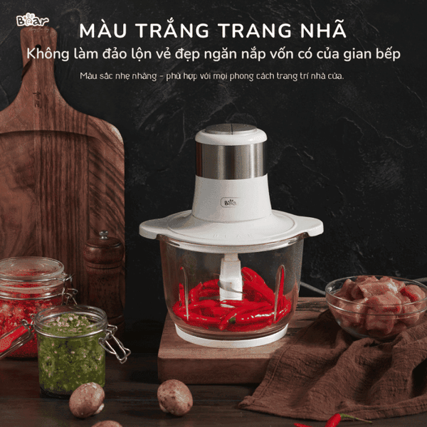 Máy xay thịt 2L Bear SB-MA02L