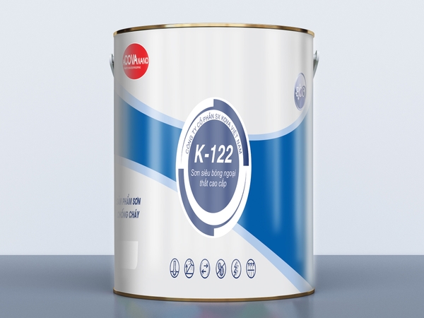 SƠN SIÊU BÓNG NGOẠI THẤT CAO CẤP K122 - 5L