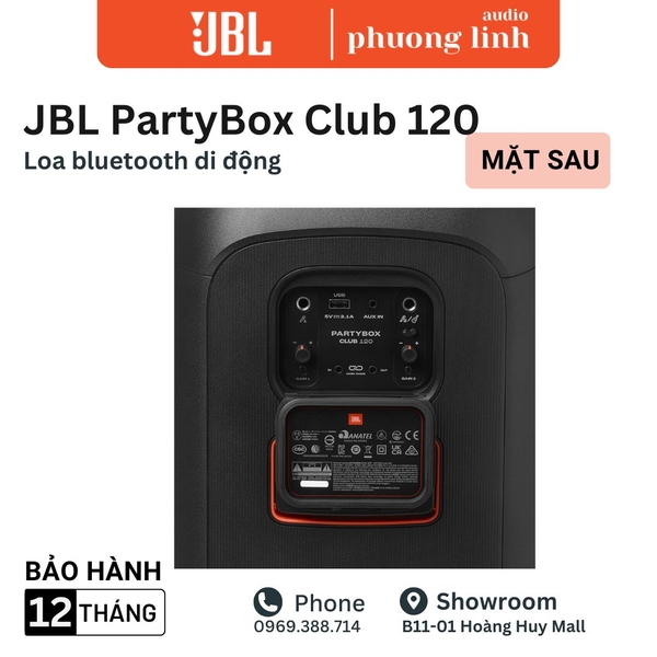 Loa JBL PartyBox Club 120