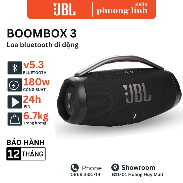 Loa Bluetooth JBL Boombox 3