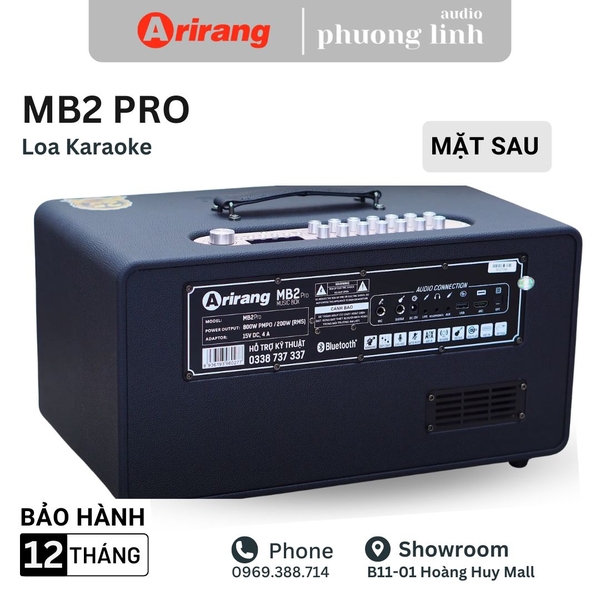 Loa Karaoke di động Arirang MB2 Pro