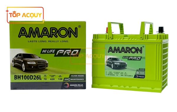 ẮC QUY AMARON PRO 100D26L 12V-70AH