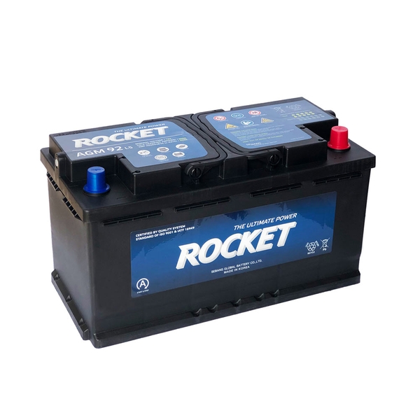 ẮC QUY ROCKET AGM L5 12V - 100AH (DIN) (ECO/START-STOP)