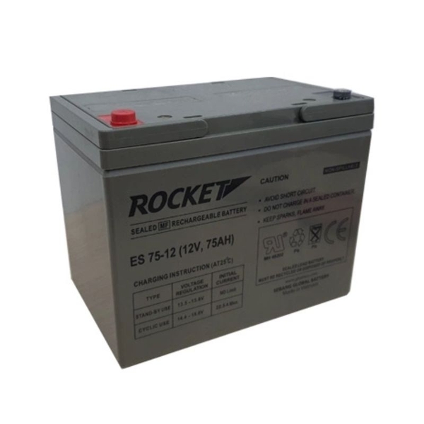 ẮC QUY ROCKET ES75-12 12V-75AH