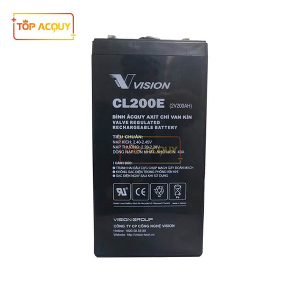 ẮC QUY VISION CL200E 2V 200AH