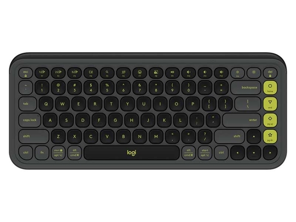 Bàn phím không dây Logitech POP ICON Keys màu đen (GRAPHITE)