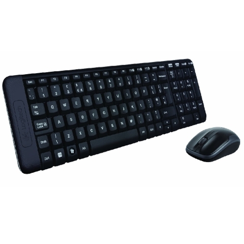 Bộ phím chuột không dây Logitech MK220 Wireless