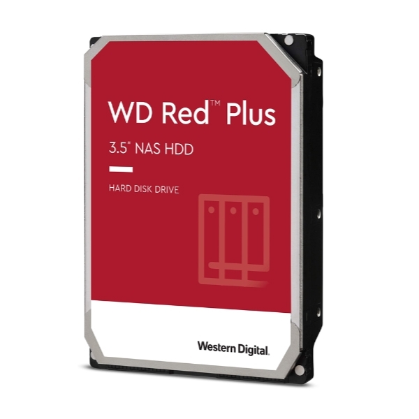 Ổ cứng nas Western Digital Red Plus 6TB WD60EFPX (3.5Inch/ 5400rpm/ Cache 256MB/ SATA3)