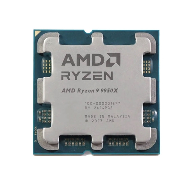 CPU AMD Ryzen 9 9950X Tray (Socket AM5/ Base 4.2 Ghz/ Up to 5.7GHz/ 16 Cores/ 32 Threads/ 64MB)