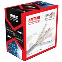 Cáp mạng Cat 5e AMTAKO 5333 dây trắng 305m