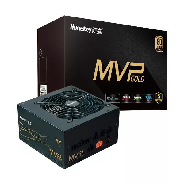 Nguồn máy tính HUNTKEY MVP K750 80 Plus Gold
