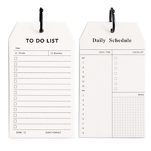 Giấy Note Check List NO08 - Schedule