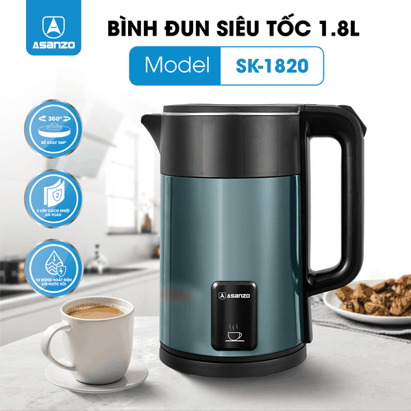 ẤM ĐUN SIÊU TỐC SK-1820