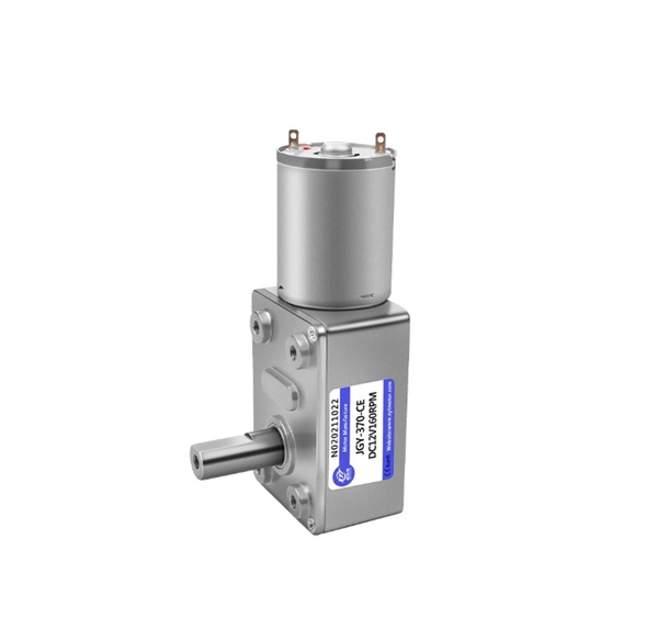 Động cơ giảm tốc JGY370 | Động cơ DC mini 12V/24V, tua-bin – trục vít, tự hãm, mô-men xoắn lớn
