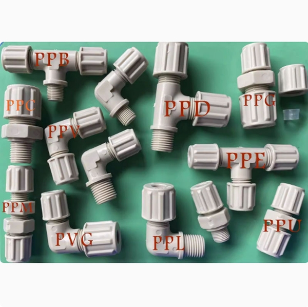 Khớp nối nhựa cút góc PP chịu axit – Kháng hóa chất