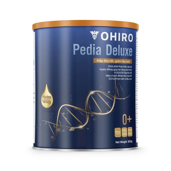Ohiro Colos Pedia Deluxe 0+ - Hấp thu tốt, giảm táo bón
