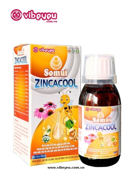 Somui Zincacool – Hỗ trợ giúp hạn chế các biểu hiện hắt hơi, sổ mũi