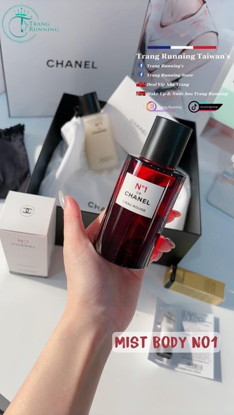 Xịt toàn thân CHANEL No1 De Chanel L'eau Rouge Body Mist 100ml fullbox