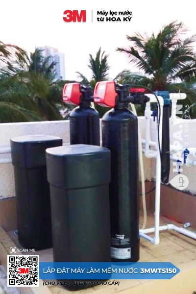Máy Làm Mềm Nước 3M WTS150 lắp đặt tại Glenwood City Resort, Thủ Đức Máy Làm Mềm Nước 3M WTS150 lắp đặt tại Glenwood City Resort, Thủ Đức