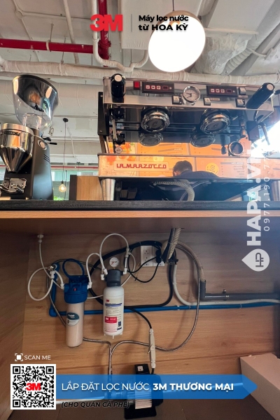 Máy Lọc Nước 3M Cho Nhà Hàng, Quán Cafe lắp đặt tại Quán Cà Phê Quận 1 Máy Lọc Nước 3M Cho Nhà Hàng, Quán Cafe lắp đặt tại Quán Cà Phê Quận 1
