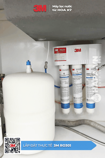 Máy Lọc Nước 3M RO301 lắp đặt tại Greenwood Compass, Quận 1, TP. HCM Máy Lọc Nước 3M RO301 lắp đặt tại Greenwood Compass, Quận 1, TP. HCM