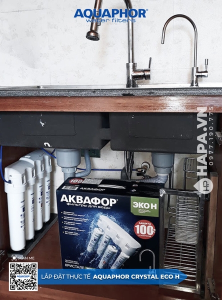 Máy Lọc Nước AQUAPHOR CRYSTAL ECO H lắp đặt tại Grand Central, Quận 3 Máy Lọc Nước AQUAPHOR CRYSTAL ECO H lắp đặt tại Grand Central, Quận 3