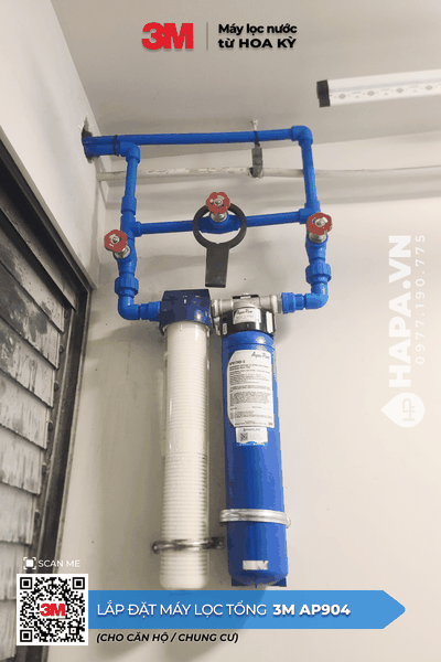 Máy Lọc Nước Đầu Nguồn 3M AP904 lắp đặt tại Đảo Kim Cương, Quận 2 Máy Lọc Nước Đầu Nguồn 3M AP904 lắp đặt tại Đảo Kim Cương, Quận 2