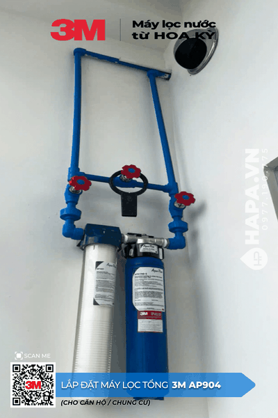 Máy Lọc Nước Đầu Nguồn 3M AP904 lắp đặt tại Căn Hộ Mỹ Vinh, Quận 3 Máy Lọc Nước Đầu Nguồn 3M AP904 lắp đặt tại Căn Hộ Mỹ Vinh, Quận 3