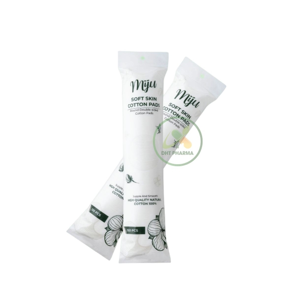 Bông tẩy trang Miju Hàn Quốc (160 miếng)